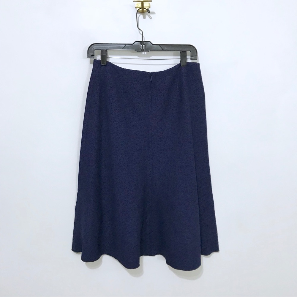 CAbi Blue Embossed Skirt - Picture 3 of 8